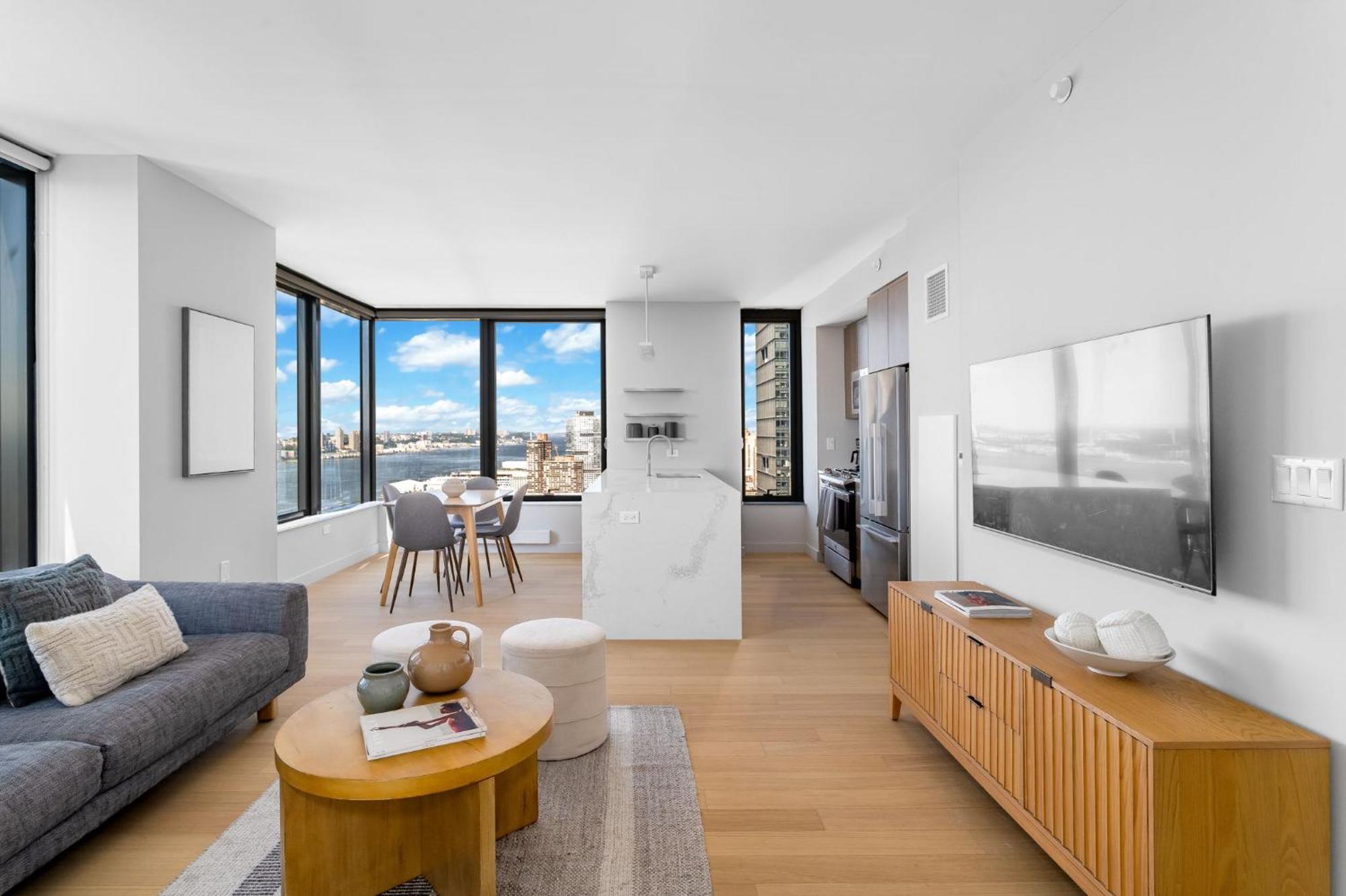 Modern Stylish 2Br 2Ba Apartment In Hudson Yard New York Buitenkant foto