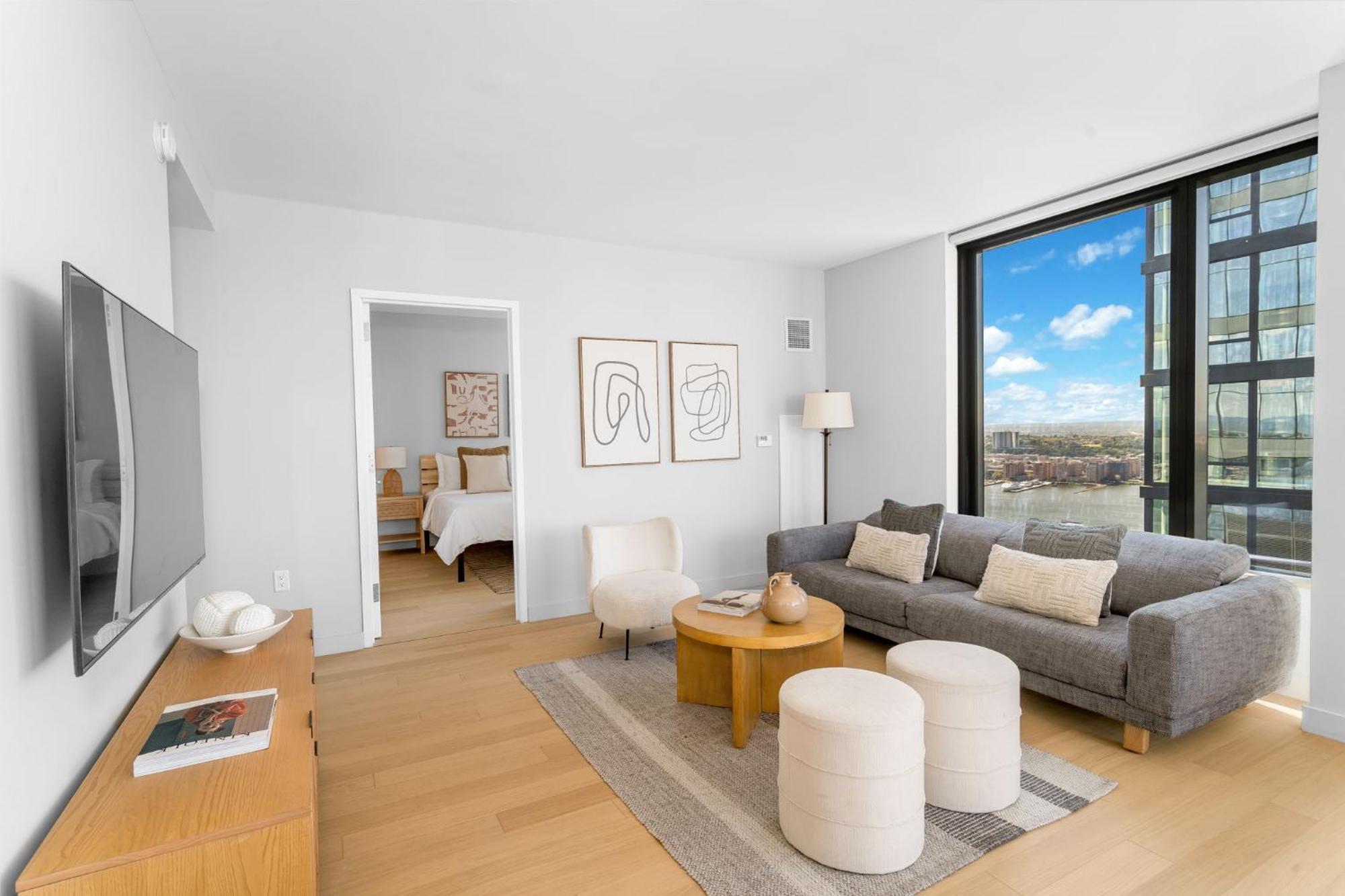 Modern Stylish 2Br 2Ba Apartment In Hudson Yard New York Buitenkant foto