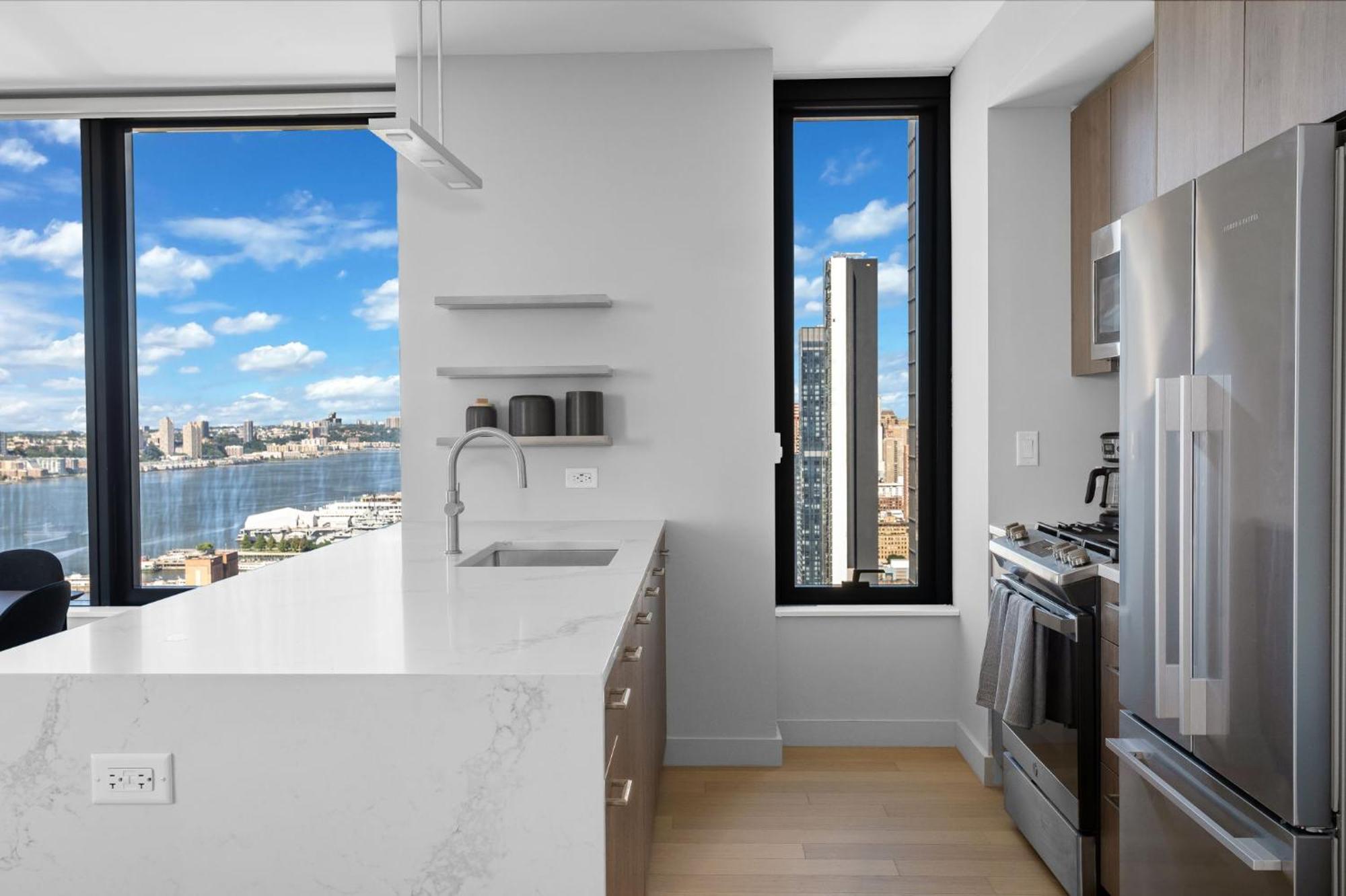Modern Stylish 2Br 2Ba Apartment In Hudson Yard New York Buitenkant foto