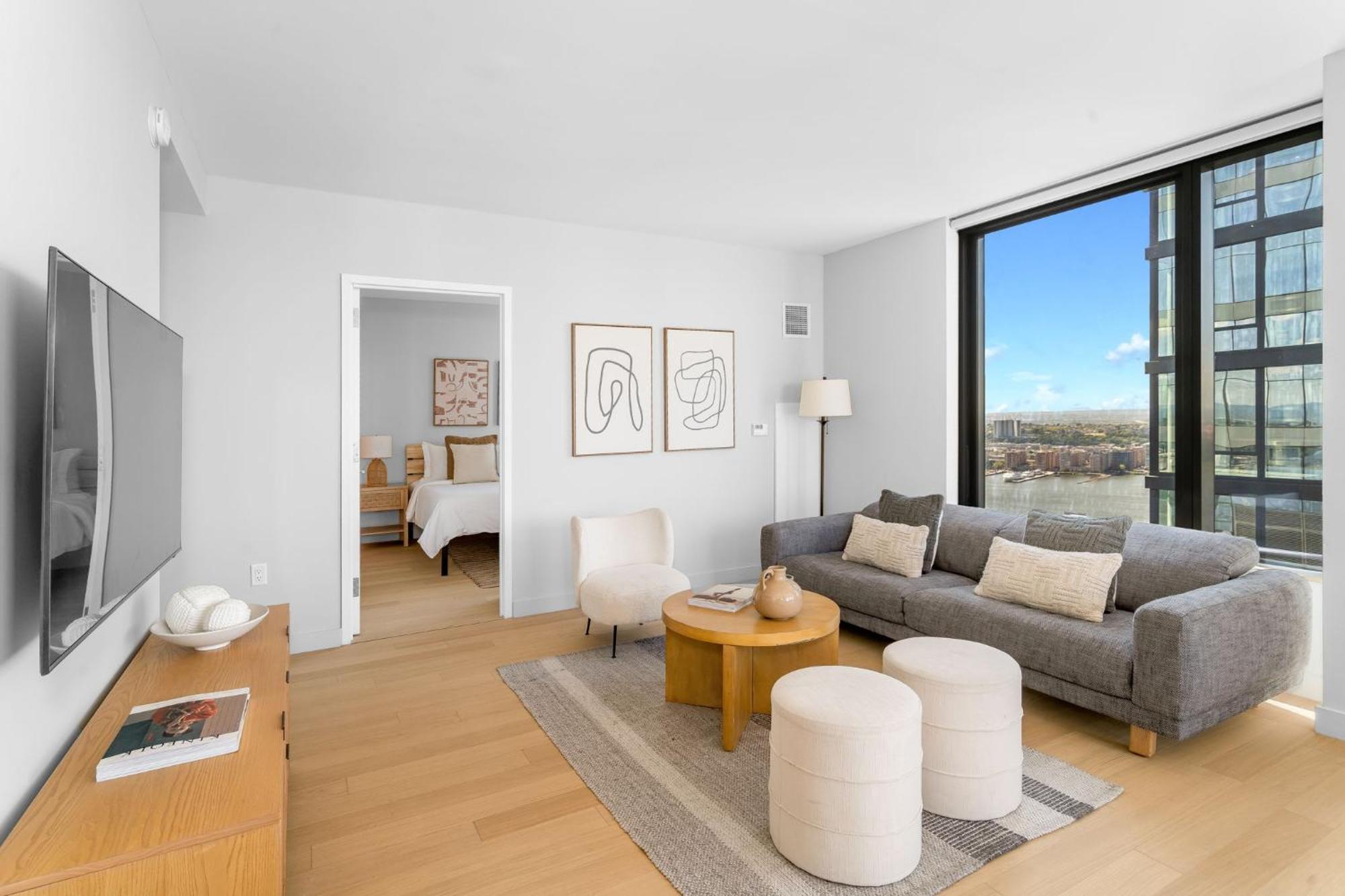 Modern Stylish 2Br 2Ba Apartment In Hudson Yard New York Buitenkant foto